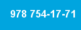 978 754-17-71 978 754-17-71